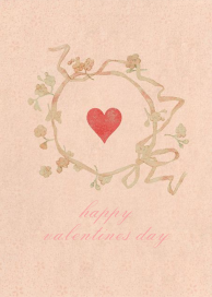 Tangled Heart - Valentine's Day Card by John Derian
