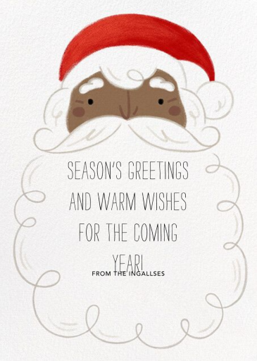 Whitebeard - Christmas Card by Paperless Post