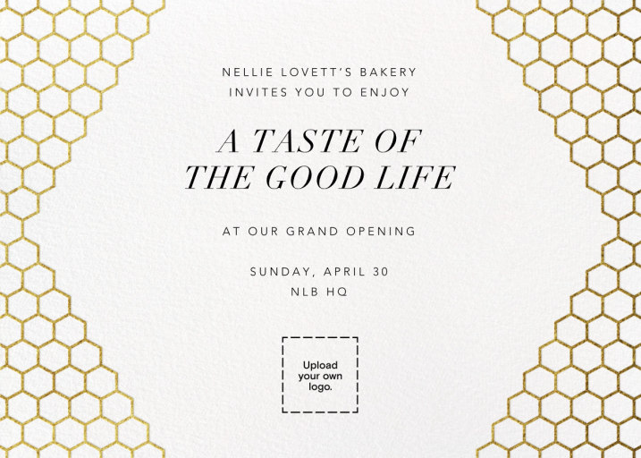 Honeycomb Party - Invitation by Paperless Post