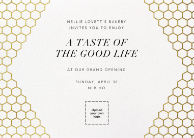 Honeycomb Party by Paperless Post