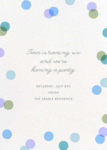 Carnaby (Tall) - Birthday Invitation by Paperless Post