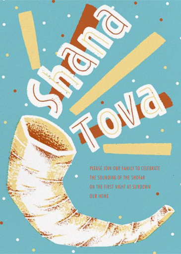 Shofar Shout - Invitation by Paperless Post