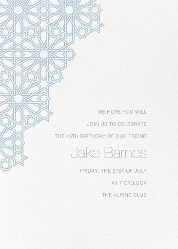 Medina - Invitation by Paperless Post