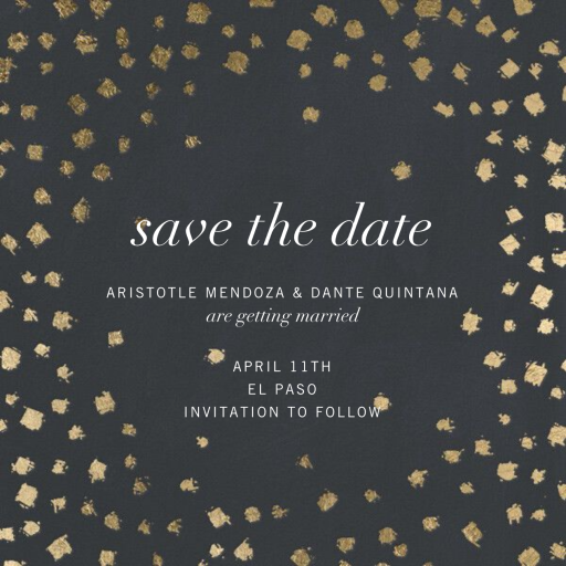 Divot - Save the Date by Kelly Wearstler