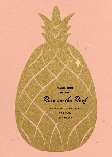 Go Ananas - Party Invitation by Paperless Post