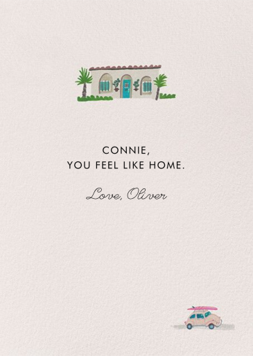 Happy Homes (Danielle Kroll) by Red Cap Cards - Back