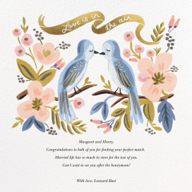 Love is Lighter than Air by Rifle Paper Co.