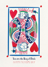 Royal Dad - Father's Day Card by Mr. Boddington's Studio