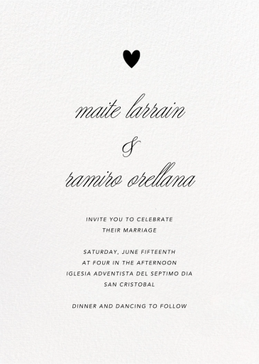 Blanc - Invitation by Paperless Post