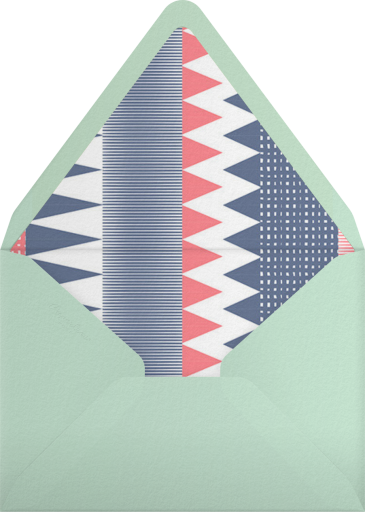 Folksy Save The Date - Crate & Barrel Envelope