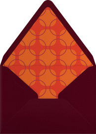Geometric Motif - Few & Fahr Studio Envelope
