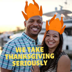 We take thanksgiving
seriously