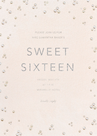 Akoya - Sweet 16 Invitation by Paperless Post
