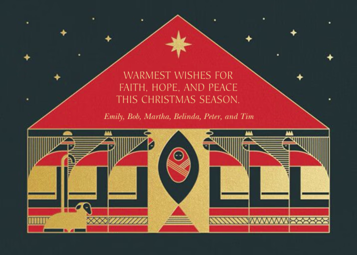 Royal Beauty - Christmas Card by Paperless Post