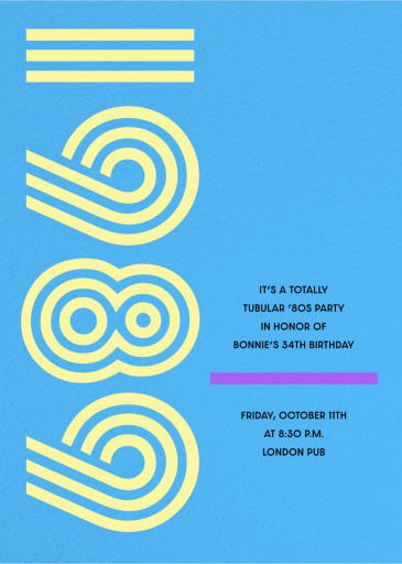 Retro Future - Invitation by Paperless Post