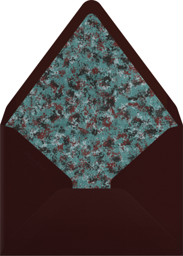 Floral Corners - Fin Fellowes Envelope