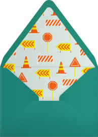 Truck Parade - Paperless Post Envelope