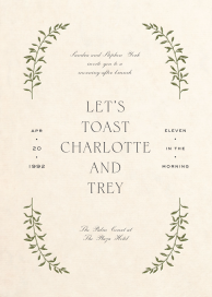 As Above - Wedding Brunch Invitation by Paperless Post
