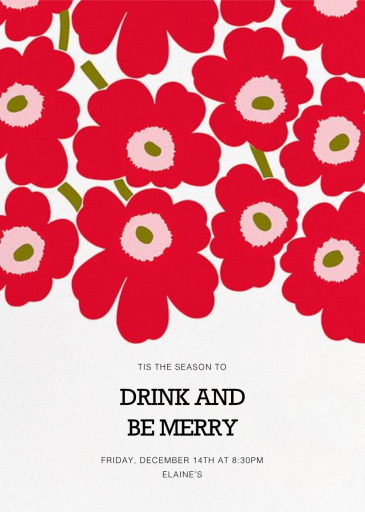 Unikko (Tall) by Marimekko