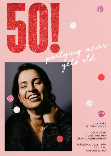 Never Gets Old - Birthday Invitation by Paperless Post