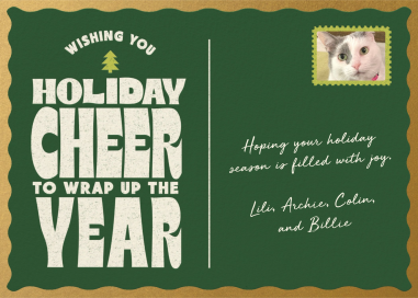 Postage Photo - Greeting Card by Paperless Post