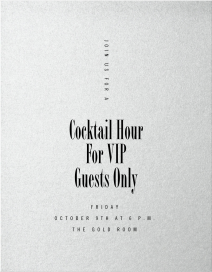 Regine - VIP Event Invitation by Paperless Post