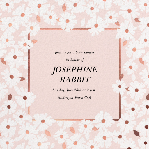 Daisy Field - Celebration Invitation by kate spade new york