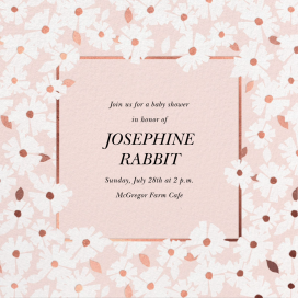 Daisy Field - Baby Shower Invitation by kate spade new york