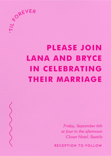 Swish - Wedding Invitation by Paperless Post