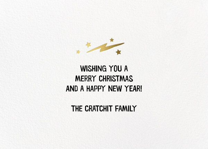 Santa's Pit Crew - Christmas Card by Hello!Lucky - Back