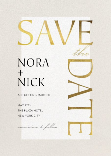 Heritage - Save the Date by Paperless Post