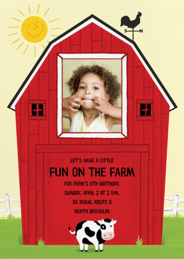 Barn Raising - Party Invitation by Paperless Post