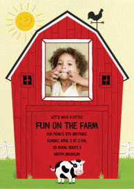 Barn Raising - Birthday Invitation by Paperless Post
