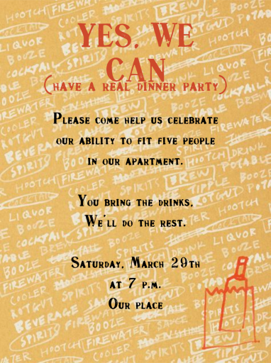 Bourbon By Any Other Name Would Smell As Sweet - Party Invitation by Paperless Post