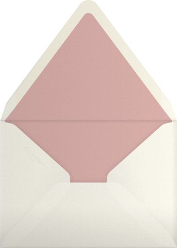Painted Poppy - Oscar de la Renta Envelope