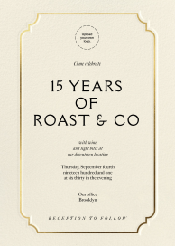 Traditional Border by Paperless Post