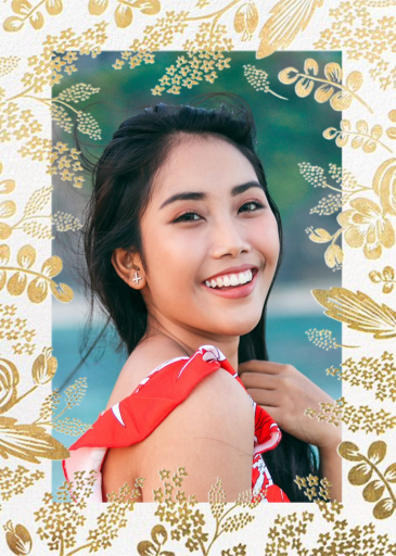 Heather and Lace (Photo) - Graduation Announcement by Rifle Paper Co.