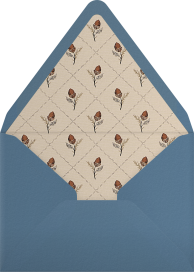Twig and Pinecone - Schumacher Envelope