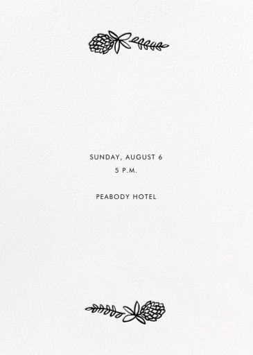 Botanical Lace (Photo) by Rifle Paper Co. - Back