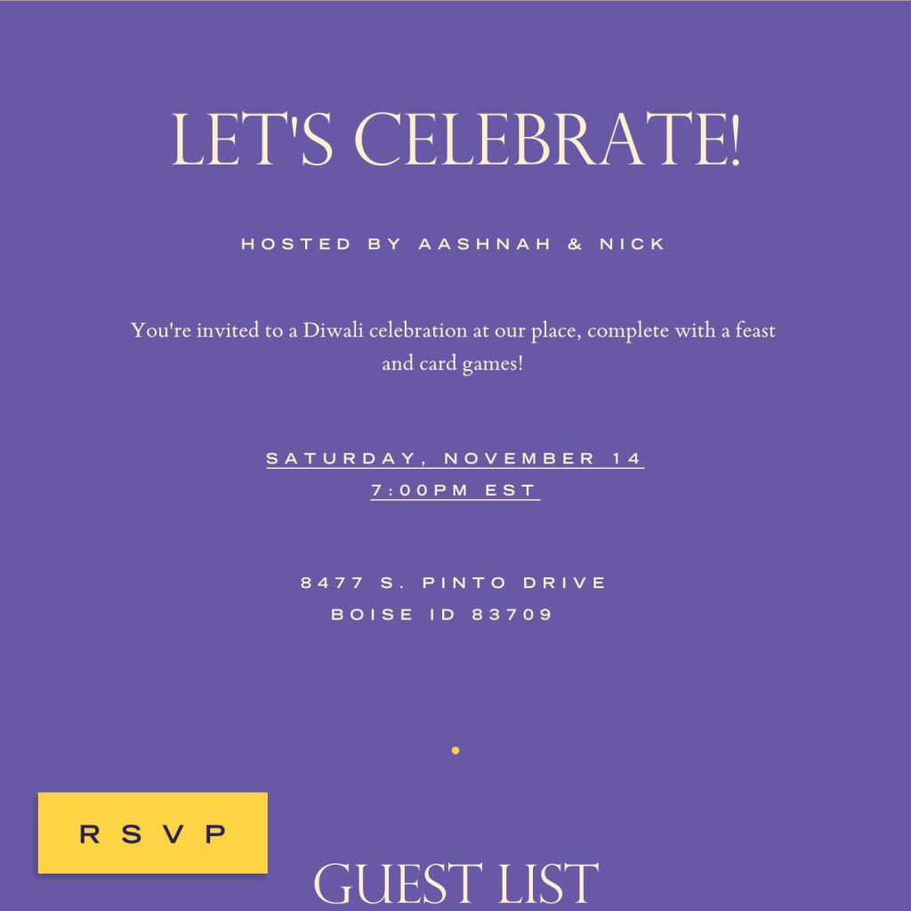 Diwali Invitations Send Online Instantly Rsvp Tracking
