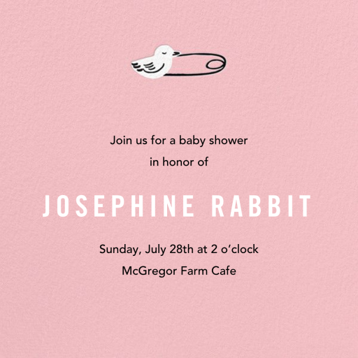 Duck Pin - Baby Shower Invitation by Paper Source