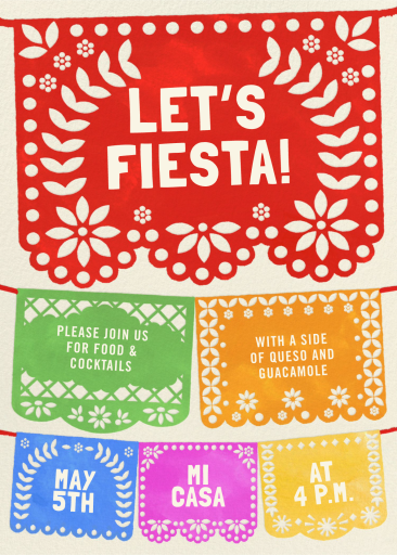 Flags of Fiesta - Invitation by Paperless Post