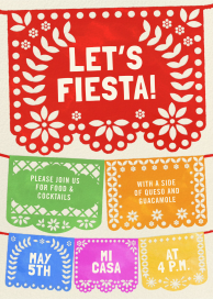 Flags of Fiesta by Paperless Post