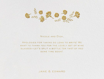 Marianne I (Thank You) by Paperless Post