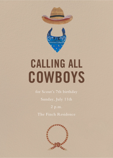 Jesse James by Paperless Post