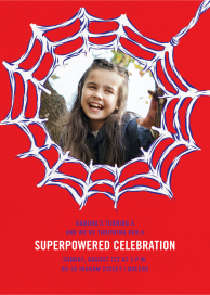 Spiderweb (Photo) - Birthday Invitation by Paperless Post