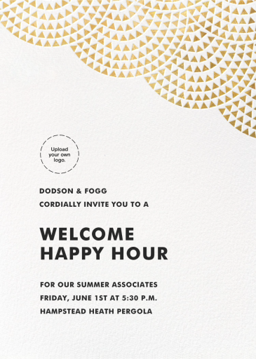 Savoy (Square) - Corporate Reception Invitation by Paperless Post