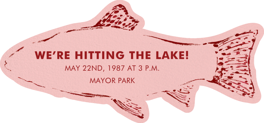 Rainbow Trout by Iris + Marie - Back