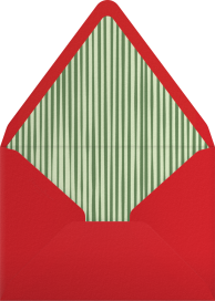 Tied with Cheer - Paperless Post Envelope