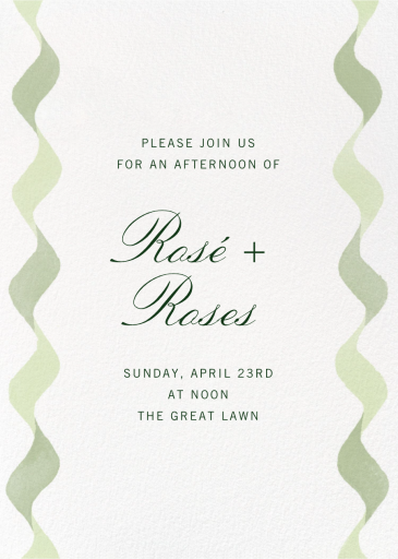 Twirling Streamers - Spring Party Invitation by Paperless Post
